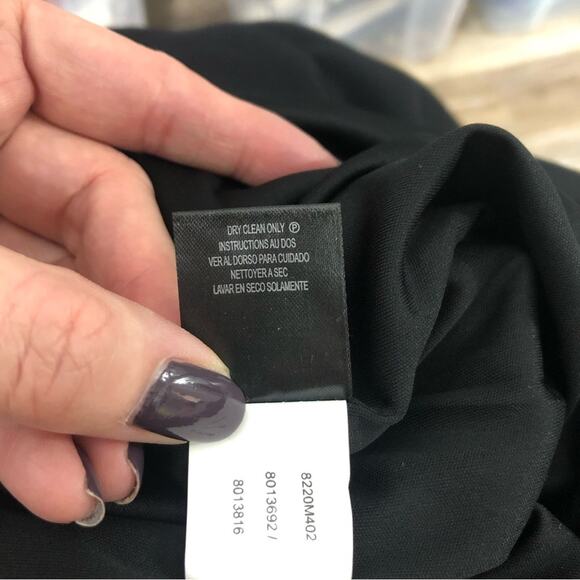 Tahari Tie Front Crepe Sheath Dress 8 NWT - Picture 12 of 13